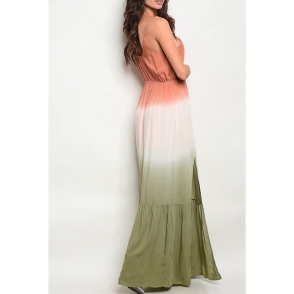 Last large..Ombre Maxi Dress - Picture 2 of 3
